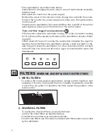 Предварительный просмотр 16 страницы FALMEC ALBA 760 Instruction Booklet