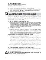 Предварительный просмотр 18 страницы FALMEC ALBA 760 Instruction Booklet