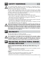 Предварительный просмотр 19 страницы FALMEC ALBA 760 Instruction Booklet