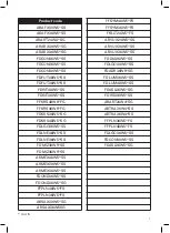 Предварительный просмотр 3 страницы FALMEC ARAFX30W5 SS Series Instruction Booklet