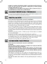 Предварительный просмотр 28 страницы FALMEC ARAFX30W5 SS Series Instruction Booklet