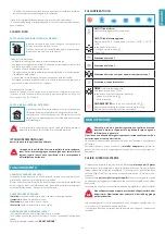 Предварительный просмотр 11 страницы FALMEC Aria NRS Instruction Booklet