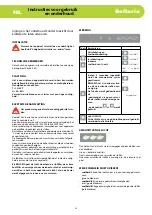 Preview for 36 page of FALMEC Bellaria Instruction Booklet