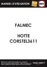 FALMEC CORSTEL3611 Instruction Booklet preview