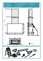 Предварительный просмотр 2 страницы FALMEC Cover COVER85W Instruction Booklet