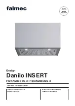 Предварительный просмотр 1 страницы FALMEC Danilo FIDAN28B6SS-3 Instruction Booklet