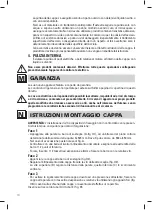 Preview for 12 page of FALMEC DIAMANTE Instruction Booklet