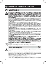 Предварительный просмотр 14 страницы FALMEC DIAMANTE Instruction Booklet