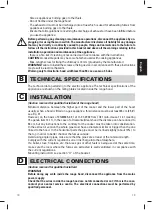 Предварительный просмотр 15 страницы FALMEC DIAMANTE Instruction Booklet