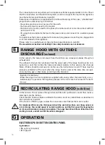 Предварительный просмотр 16 страницы FALMEC DIAMANTE Instruction Booklet