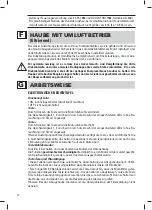 Preview for 24 page of FALMEC DIAMANTE Instruction Booklet