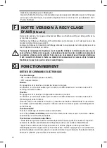 Предварительный просмотр 32 страницы FALMEC DIAMANTE Instruction Booklet