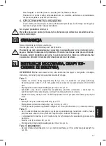 Предварительный просмотр 59 страницы FALMEC DIAMANTE Instruction Booklet