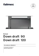 FALMEC Down Draft 90 Instruction Booklet предпросмотр