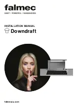 Предварительный просмотр 1 страницы FALMEC Downdraft 120 Installation Manual