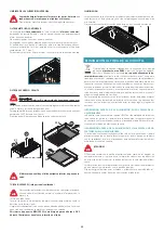 Предварительный просмотр 34 страницы FALMEC E.ion Gruppo incasso 50 Instruction Booklet