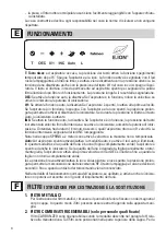 Предварительный просмотр 10 страницы FALMEC Eolo E.ion Instruction Booklet