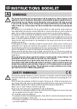 Предварительный просмотр 14 страницы FALMEC Eolo E.ion Instruction Booklet