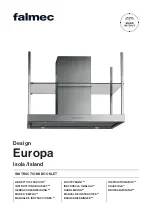 Предварительный просмотр 1 страницы FALMEC Europa 120 Instruction Booklet