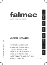 Предварительный просмотр 2 страницы FALMEC Fasteel Altair Top Isola 60 Inox Instruction Booklet