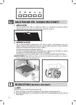 Предварительный просмотр 37 страницы FALMEC Fasteel Altair Top Isola 60 Inox Instruction Booklet