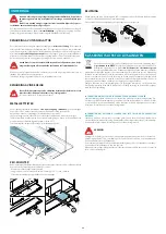 Предварительный просмотр 44 страницы FALMEC FDMOV30W5SB Instruction Booklet