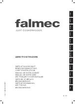 FALMEC FLIPPER 85 Instruction Booklet предпросмотр