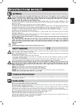 Предварительный просмотр 11 страницы FALMEC FLIPPER 85 Instruction Booklet