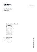 FALMEC FP18P30W6SS Instruction Booklet preview