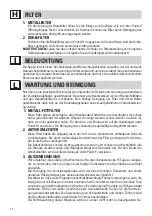 Предварительный просмотр 24 страницы FALMEC Ghost Instruction Booklet