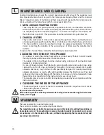 Предварительный просмотр 28 страницы FALMEC GRUPPO INCASSO AP105 EVO Instruction Booklet