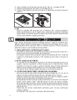 Предварительный просмотр 76 страницы FALMEC GRUPPO INCASSO AP105 EVO Instruction Booklet