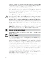 Предварительный просмотр 32 страницы FALMEC GRUPPO INCASSO AP105 Instruction Booklet