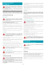 Предварительный просмотр 63 страницы FALMEC Gruppo incasso E.ion Instruction Booklet