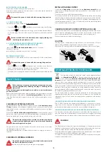 Preview for 18 page of FALMEC Gruppo incasso NRS Instruction Booklet