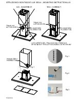 FALMEC ISLAND LUX Mounting Instruction предпросмотр