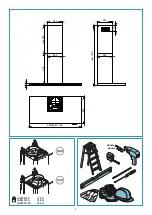 Предварительный просмотр 2 страницы FALMEC luce 90 Instruction Booklet