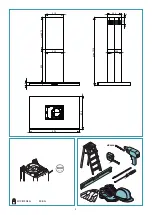 Предварительный просмотр 2 страницы FALMEC luce Instruction Booklet