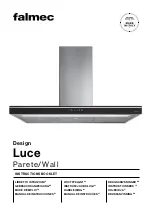 Предварительный просмотр 1 страницы FALMEC LUCE90W3BL Instruction Booklet