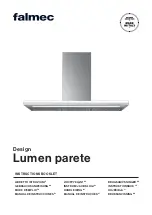 Предварительный просмотр 1 страницы FALMEC LUMEN 120 Instruction Booklet