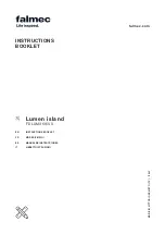 Предварительный просмотр 1 страницы FALMEC Lumen island FDLUM36W5SS-R Instruction Booklet