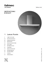 Предварительный просмотр 1 страницы FALMEC Lumen Parete Instruction Booklet