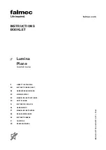 FALMEC Lumina Series Instruction Booklet preview
