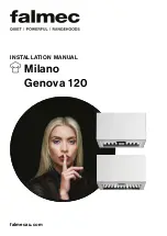 Предварительный просмотр 1 страницы FALMEC Milano Genova 120 Installation Manual