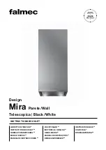 Предварительный просмотр 1 страницы FALMEC MIRA40W3W Instruction Booklet