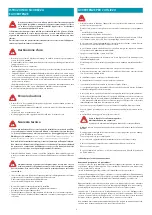 Preview for 46 page of FALMEC Modula M1 Instruction Booklet