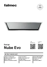 FALMEC Nube Evo NUBE90W Instruction Booklet предпросмотр