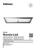 Предварительный просмотр 1 страницы FALMEC Nuvola Led FDNUV36C6SS-R1 Instruction Booklet