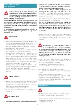 Preview for 16 page of FALMEC Panoramico 90 Instruction Booklet