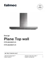 FALMEC Plane Top wall FFPLN36W5FS-R Instruction Booklet предпросмотр